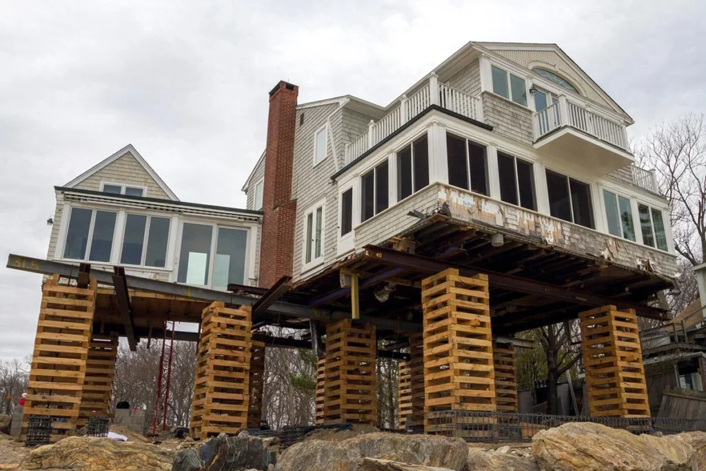 elevated pilings or stilts foundation repair alamodation repair alamo